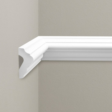 DEKORLIST LNG-04 PU 25X52X2400MM UTGÅR