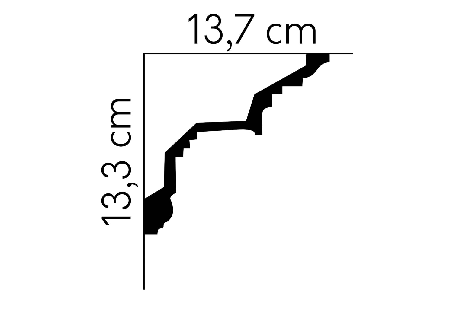 TAKLIST MDA067 PU 133X137X2000MM - Bild 2