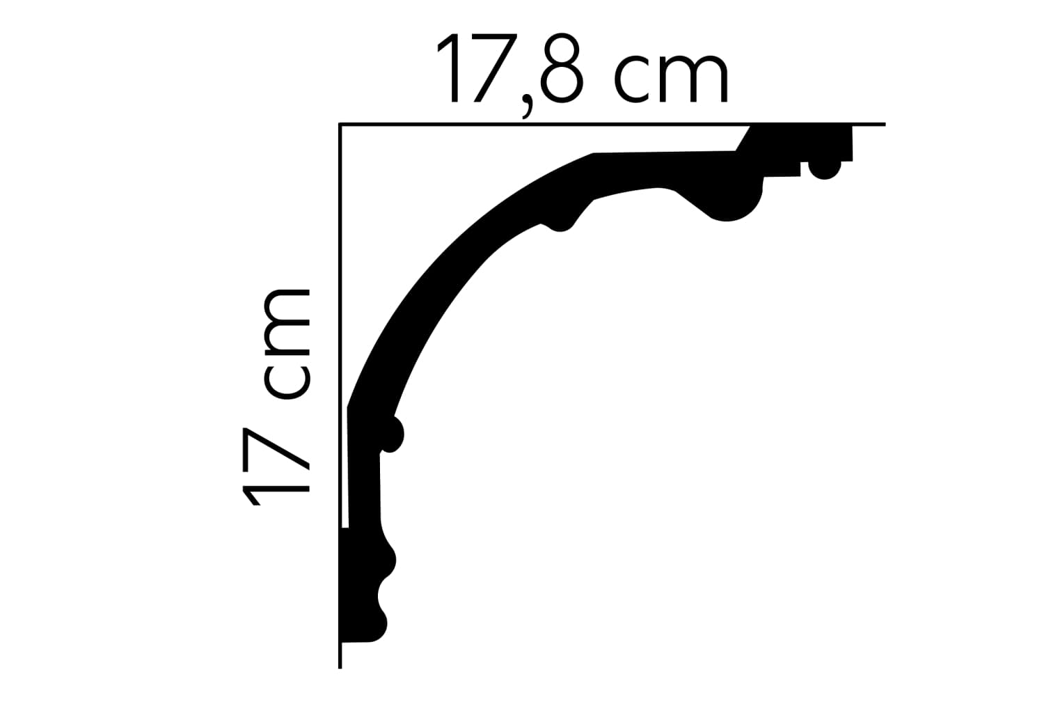 TAKLIST MDA113 PU 170X178X2000MM - Bild 2