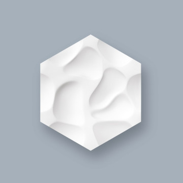 DEKORKAKEL CORAL PU Ø380MM