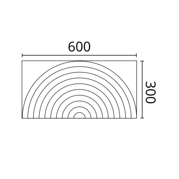 Dekorplatta Canele R L fra Deco Systems